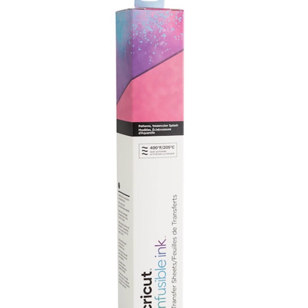 Cricut Infusible Ink Sheets in Pink and Purple